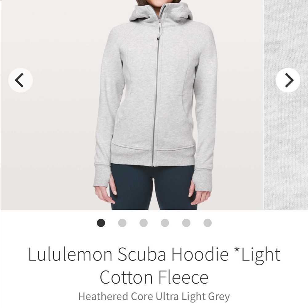 Lululemon Scuba Hoodie - Full Zip